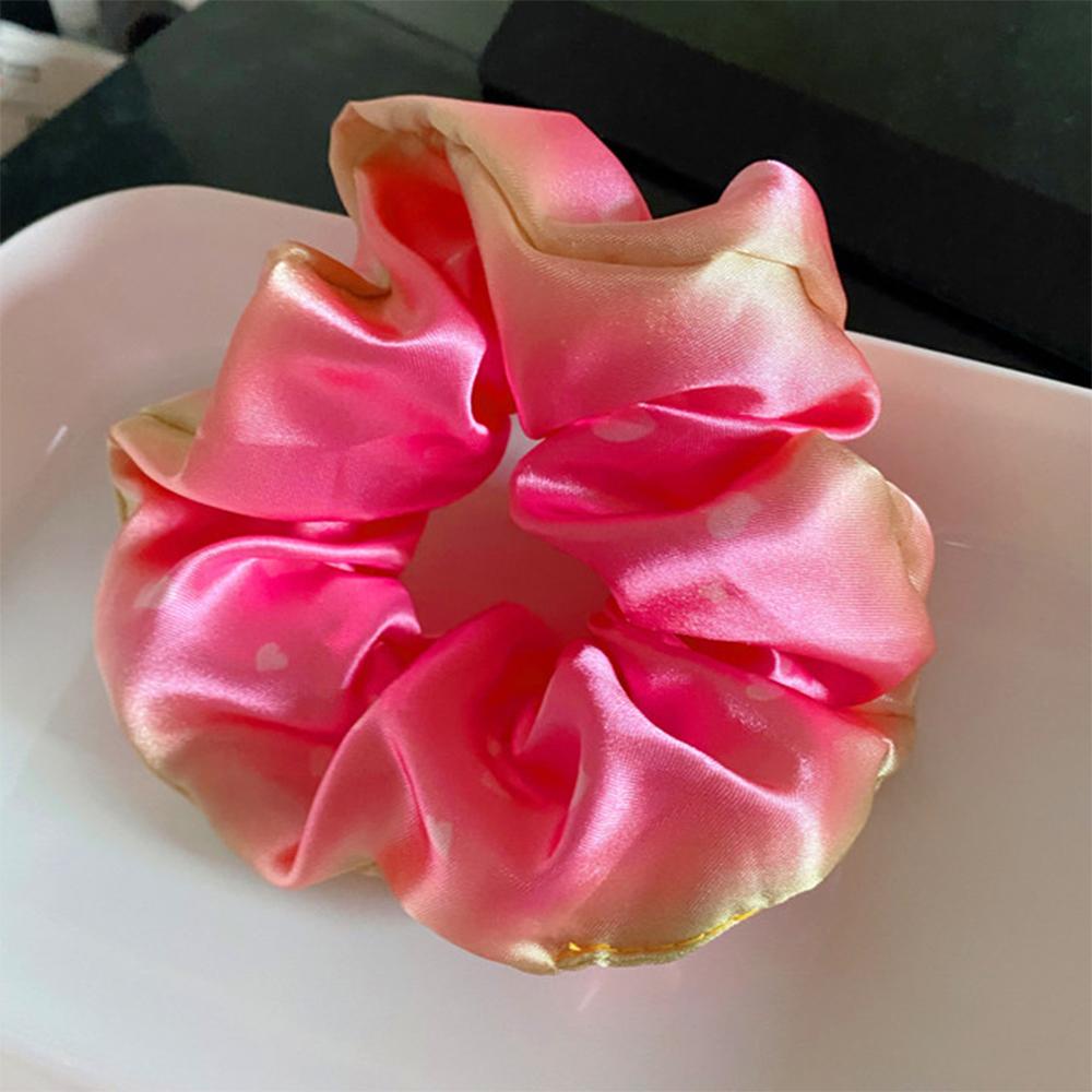 Dây Cột Tóc Scrunchies Họa Tiết Kimetsu No Yaiba Phong Cách Hàn Quốc Cho Nữ