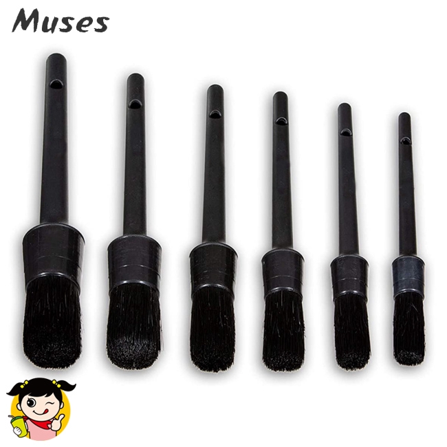 Bộ 6 Bàn Chải Đầu Mềm Chuyên Dụng Làm Sạch Xe Hơi