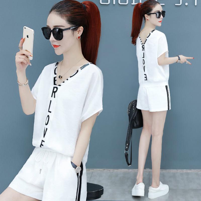 Set Đồ Thể Thao Form Rộng Phong Cách Hàn Quốc Năng Động Cho Nữ