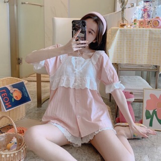 BỘ NGỦ TIỂU THƯ SIÊU XỊN QCCC (Sẵn hồng)