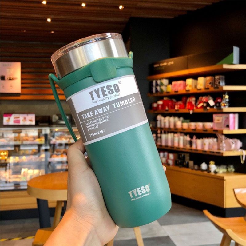 Ly giữ nhiệt kèm quai xách Tumi 710ml