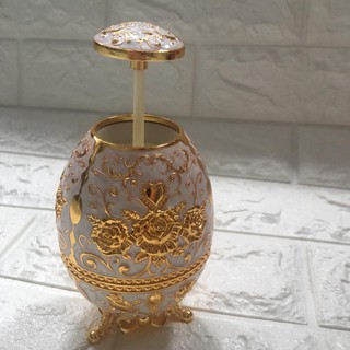 Ống đựng tăm bằng đồng siêu đẹp