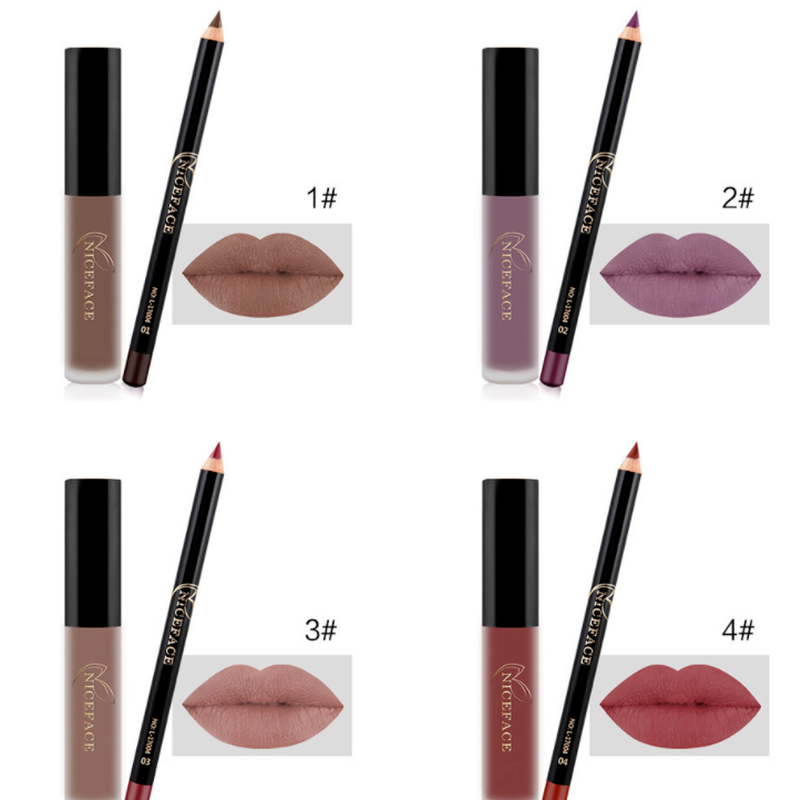 (Hàng Mới Về) Son Môi Dạng Lỏng Niceface Không Dính Cốc Không Phai Tiện Dụng | BigBuy360 - bigbuy360.vn