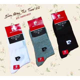 Combo 6 đôi tất piere hàng chuẩn