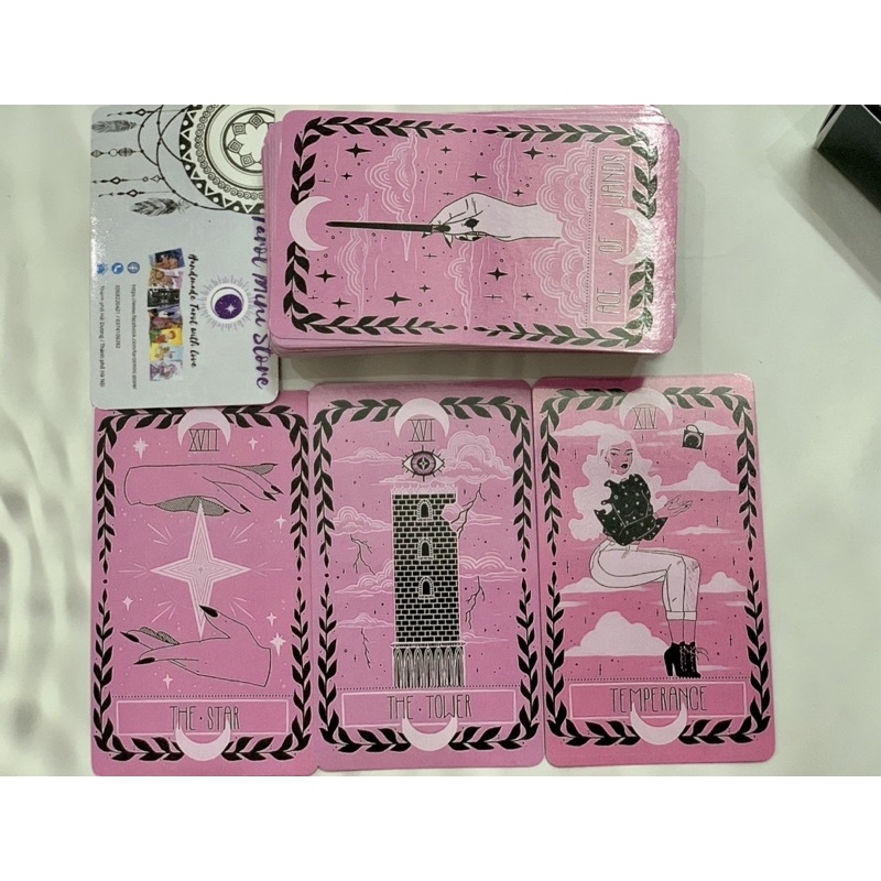 Bộ Bài Lovely Omens Tarot Handmade