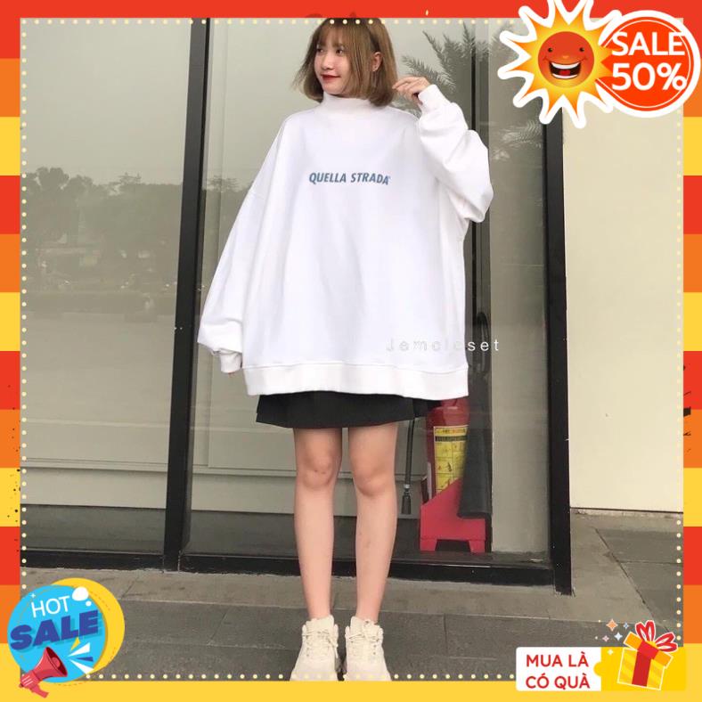 Áo sweater nam nữ ST50 Quella, Áo hoodie Unisex Form Rộng Minh Tâm Store | BigBuy360 - bigbuy360.vn
