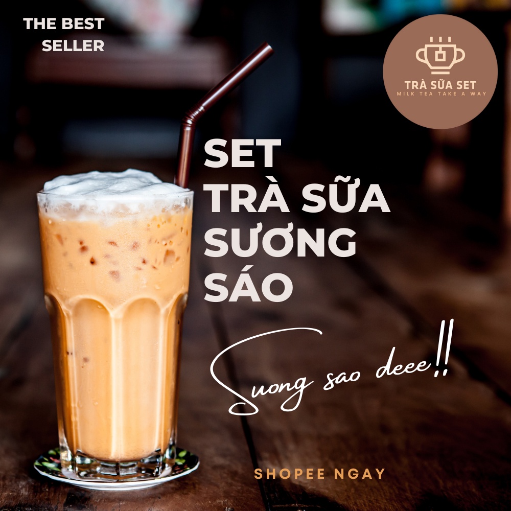 [Trà Sữa Set]✨Set Trà Sữa Sương Sáo ngon đáo để
