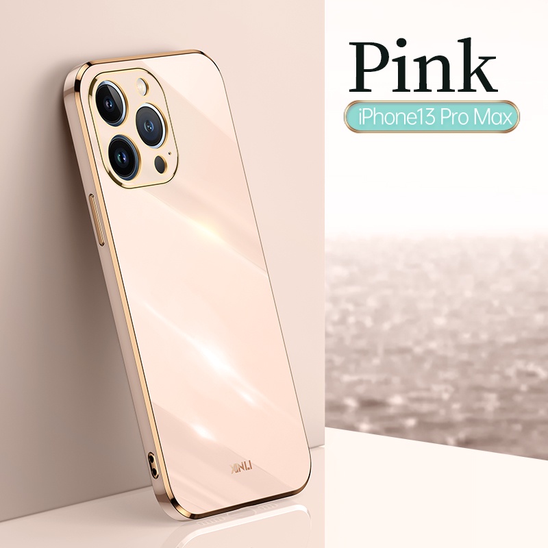 Ốp Điện Thoại Viền Thẳng Bảo Vệ Ống Kính Máy Ảnh Cho iPhone 8 Plus 7 Plus 6S Plus 6 Plus 7 8 6 6S SE2020