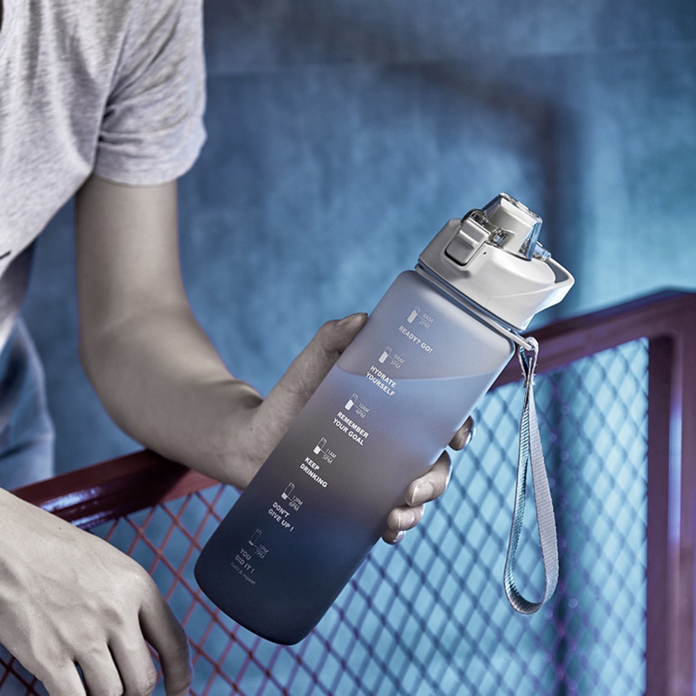 Bình Nước Thể Thao 1100ML Kích Thước 29 * 7cm