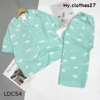 [CÓ SIZE] BỘ NGỦ LỤA CỘC DÀI MANGO MỀM ĐẸP pyjama mặc nhà