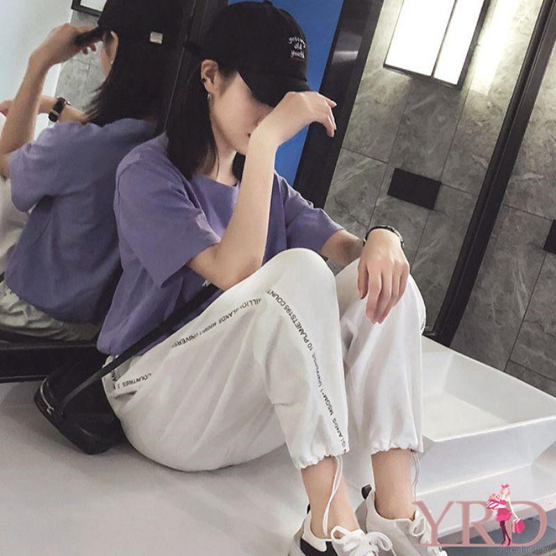 Quần thể thao nữ lưng thun co dãn | BigBuy360 - bigbuy360.vn