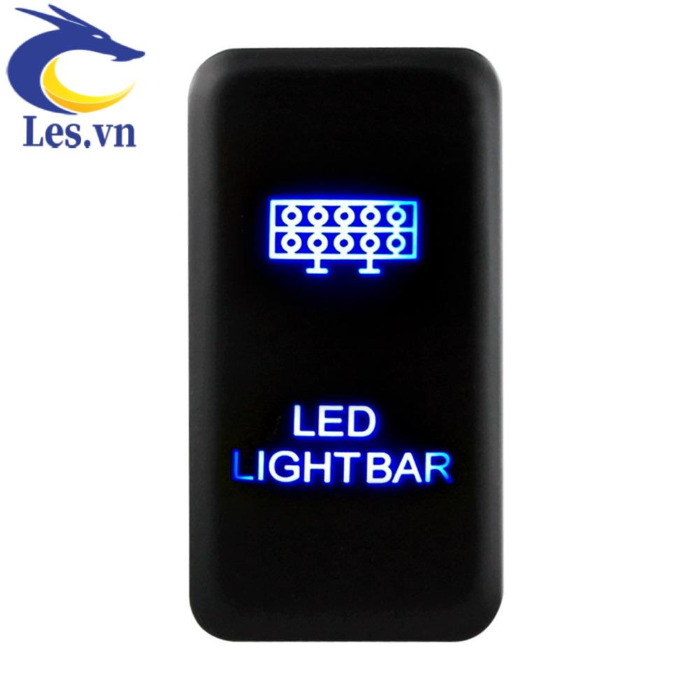 Công Tắc Bật Tắt 2 Chiều 12V 2LED Màu Xanh Dương