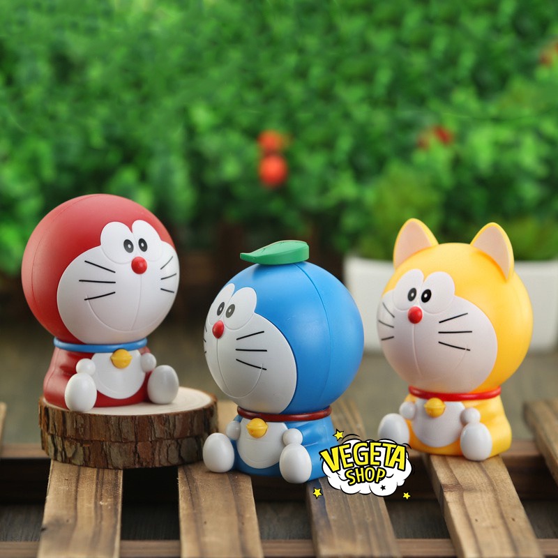 Mô hình Doraemon - Trứng Doremon Gacha lắp ráp tùy chọn mẫu - 3 mẫu Mèo máy Doraemon ngộ nghĩnh đáng yêu - Cao 10,5cm