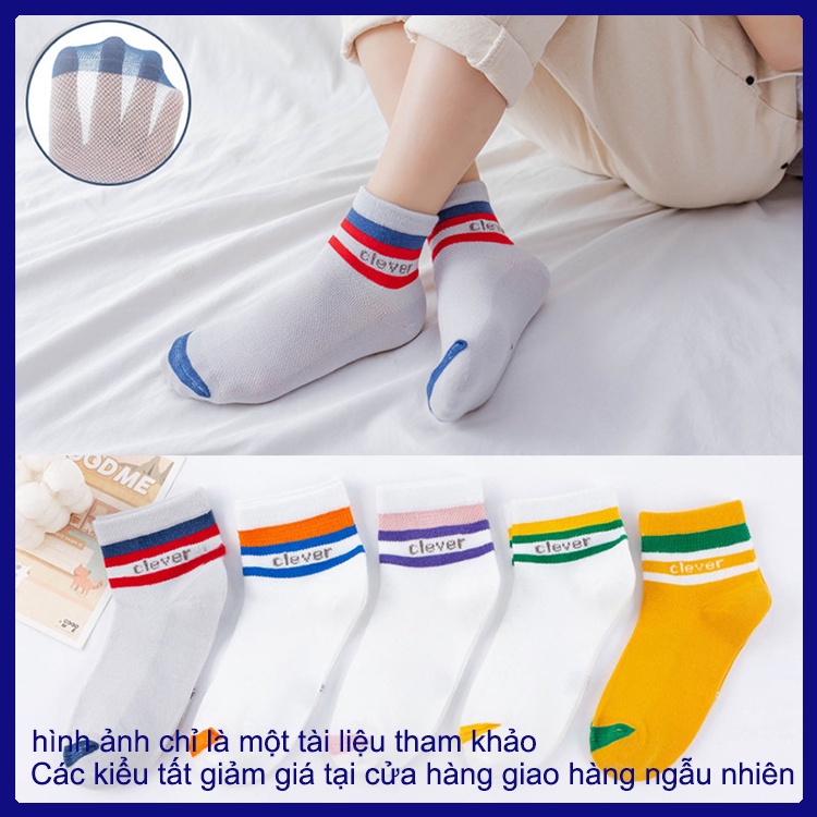 [THOMAS KIDS] 1 Đôi Vớ Cotton Họa Tiết Hoạt Hình Dễ Thương Dành Cho Bé 1-12 Tuổi