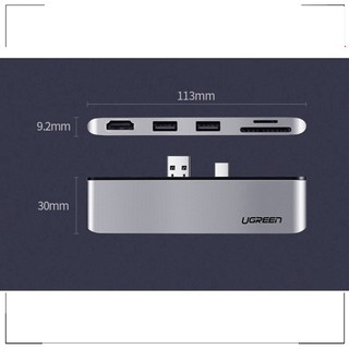 [MẪU MỚI]  Cổng chuyển gắn Surface Pro 4,5,6 Ugreen 70338 - macbook