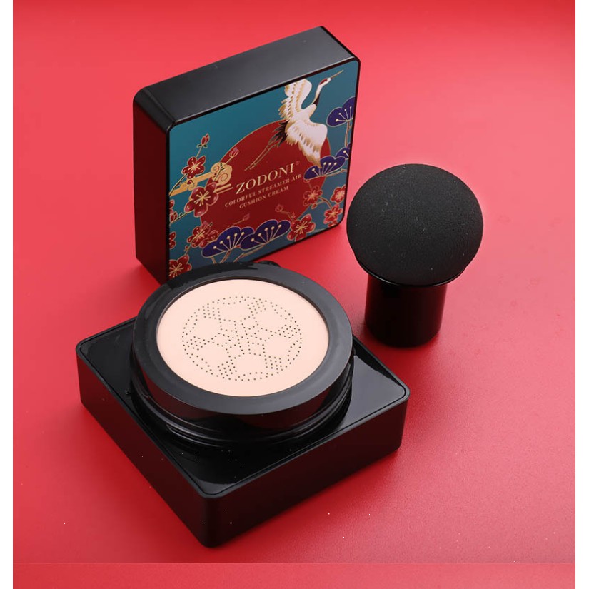 (Hàng Mới Về) Phấn Nước Bb Che Khuyết Điểm Dưỡng Ẩm Làm Sáng Da Kèm Cọ Đầu Nấm Zohdni | BigBuy360 - bigbuy360.vn