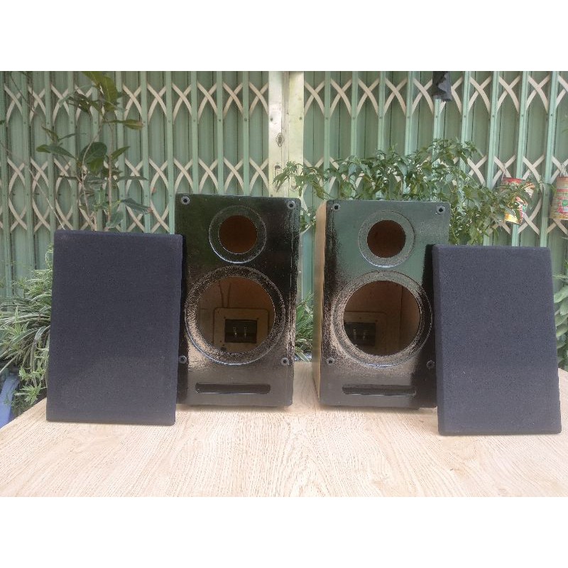 Thùng loa 16 vân gỗ