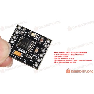 Module điều khiển động cơ dc 2 kênh drv8833