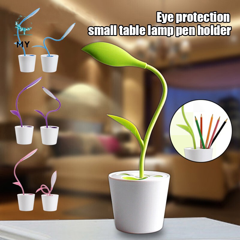 Hộp Đựng Bút Có Đèn Led Để Bàn