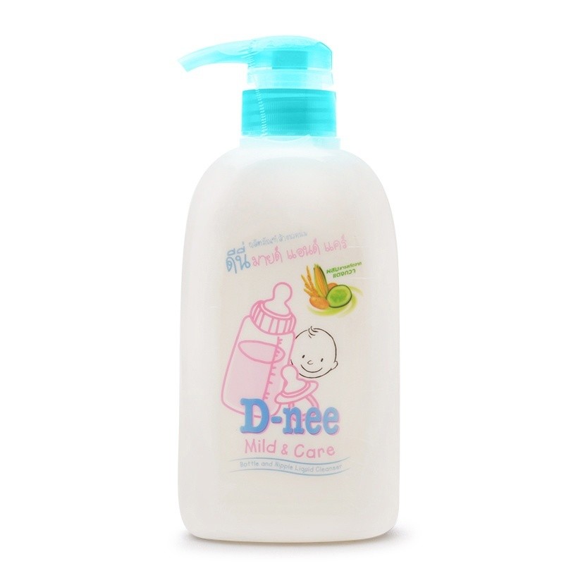 Nước rửa bình D-nee Thái Lan 500ml (hàng chính hãng Đại Thịnh phân phối)