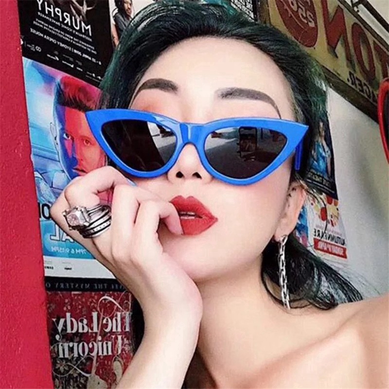 Kính Mát Mắt Mèo Chống Tia Uv Kiểu Dáng Cổ Điển Dành Cho Cả Nam Và Nữ