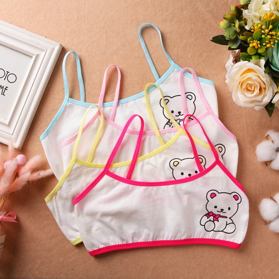 Set Đồ Lót 4 Món Bằng Cotton Mềm Mại Cho Nữ