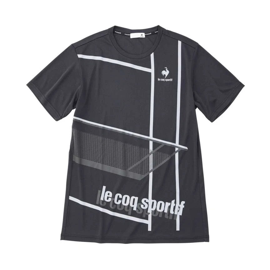 Áo T-Shirt le coq sportif nam - QTMTJA03-BLK