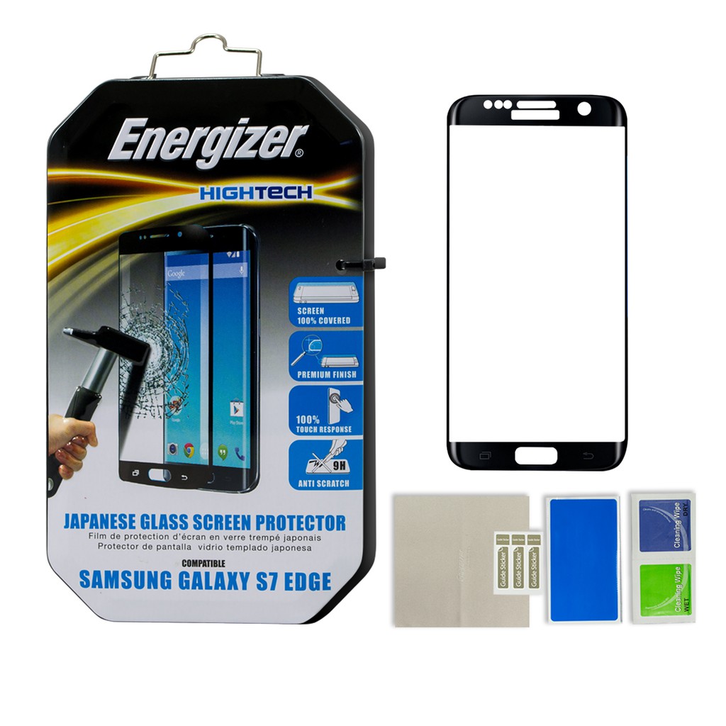 Miếng dán cường lực full viền Energizer cho Samsung Galaxy S7 Edge - ENHTTGCUS7E