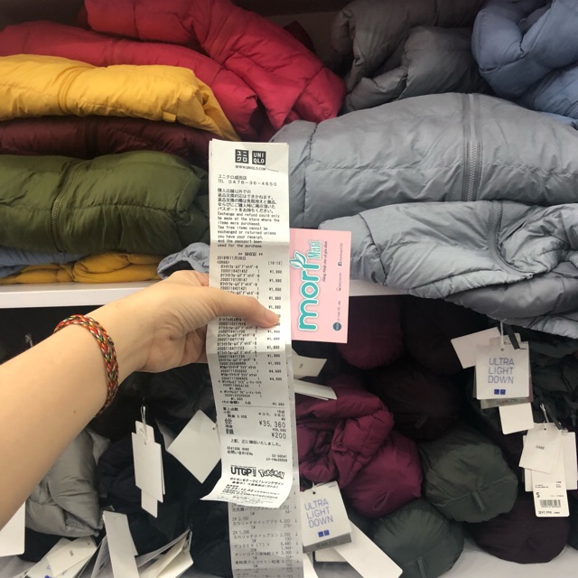 Áo phao siêu nhẹ Uniqlo Nhật Bản