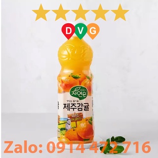 Chai 500ml Nước Quýt Woongjin Hàn Quốc