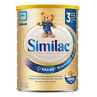 Sữa bột Similac IQ Plus 3 HMO 1.7kg (Mẫu Mới )