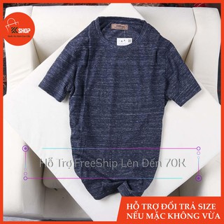 Áo phông nam zara cao cấp không cổ vải xước