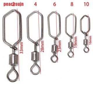 (Hàng Mới Về) Set 20 Khóa Ma Ní Hình Vuông Hỗ Trợ Câu Cá