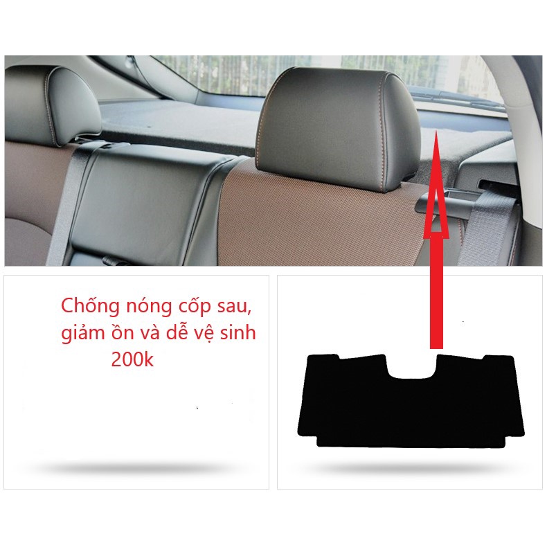 Thảm nỉ taplo xe cruze, lacetti cdx