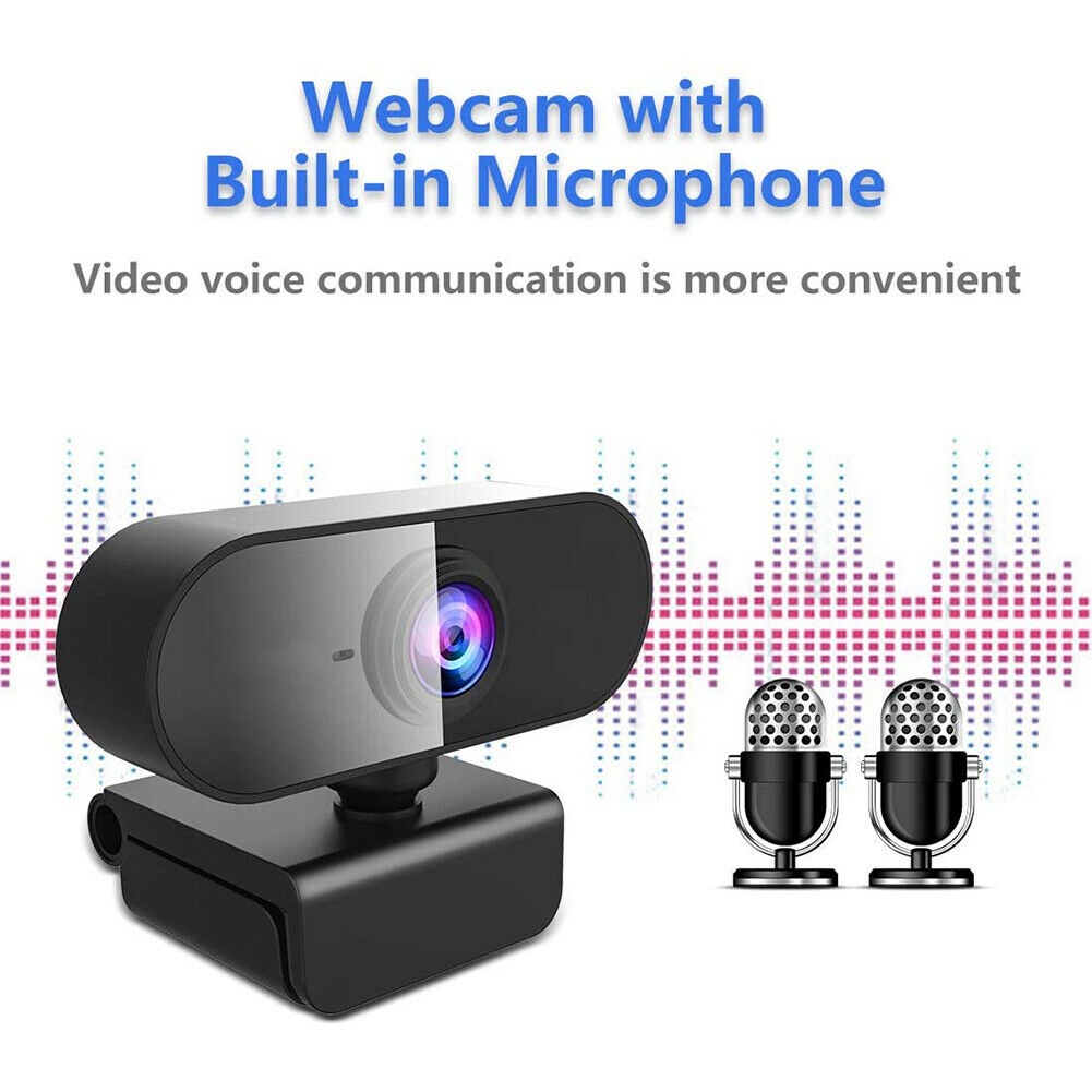 Webcam YOOSEE YS13  Máy Tính Có Mic FHD 1080P, Hỗ Trợ Học Online, Họp Trực Tuyến, Gọi Video Hình Ảnh Siêu Nét
