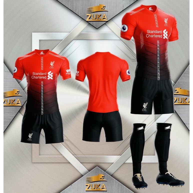 Áo đá bóng ,áo đá banh Liver các mẫu mới nhất 2021 thun Thái thấm hút mồ hôi ( cam kết Y hình)