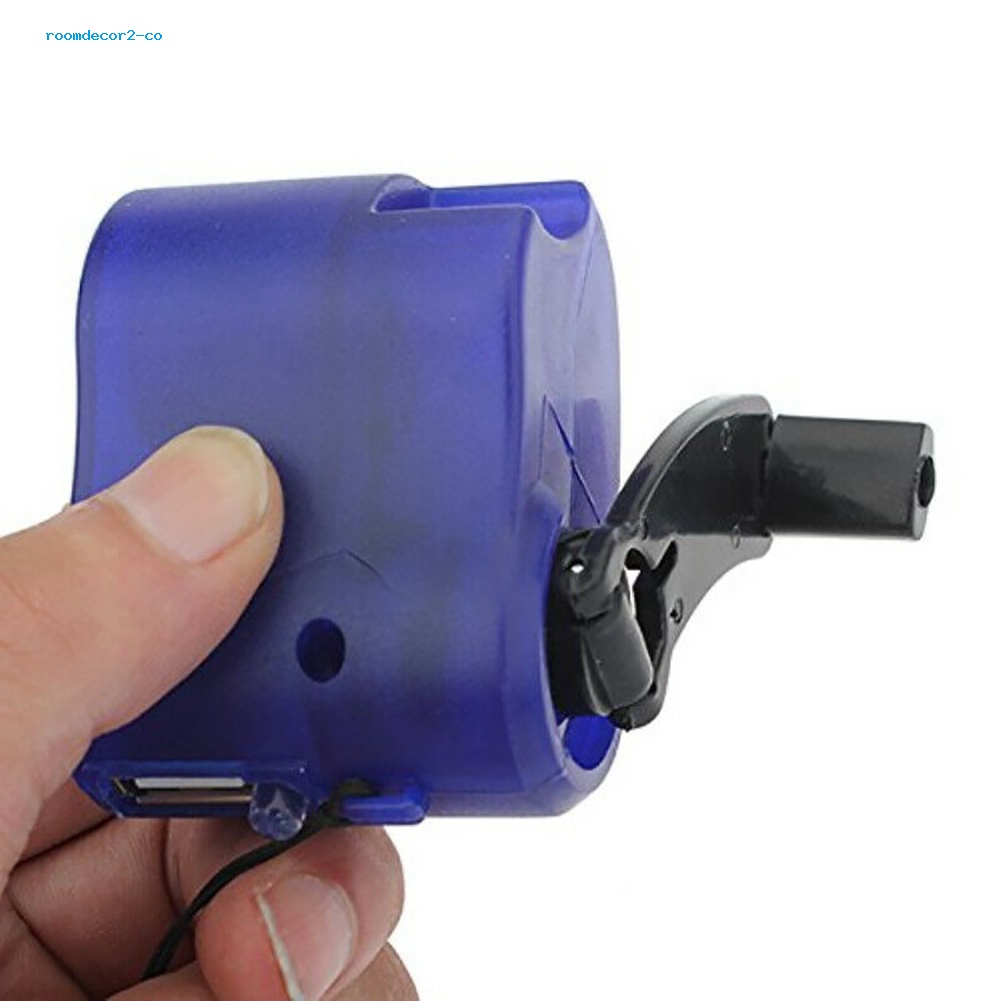 Máy Phát Điện Khẩn Cấp Sạc Điện Thoại USB Cầm Tay Cho Hoạt Động Ngoài Trời