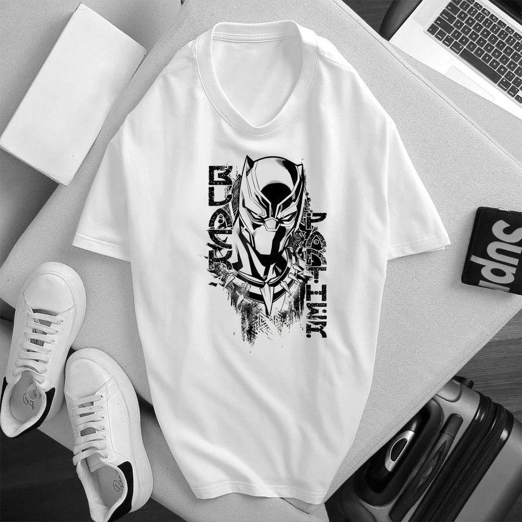 ÁO THUN NAM UNISEX MARVEL BÁO ĐEN BLACK PANTHER IN HÌNH KHÔNG AI CÓ GIÁ RẺ CỰC SHOCK CÓ SIZE TRẺ EM - 512