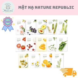 Combo 10c mặt nạ Nature Republic