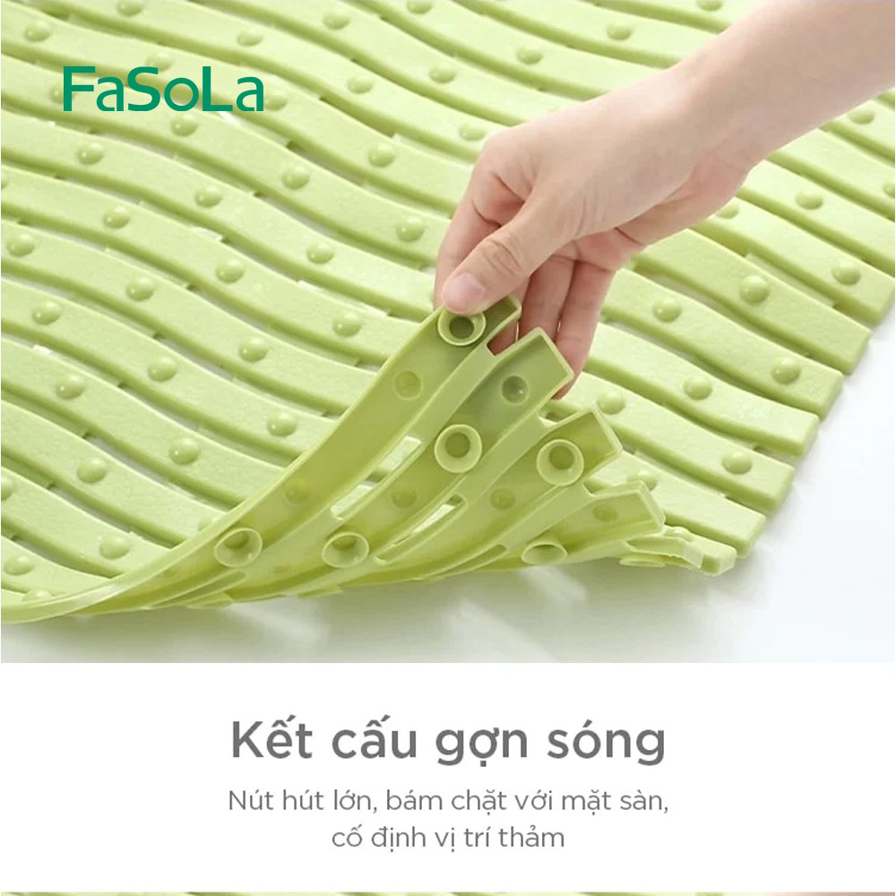 [FREESHIP] Thảm nhà tắm FASOLA - Thảm nhà tắm dày cao cấp - Thảm nhựa lau chân chống trơn FSLPS-198 | BigBuy360 - bigbuy360.vn