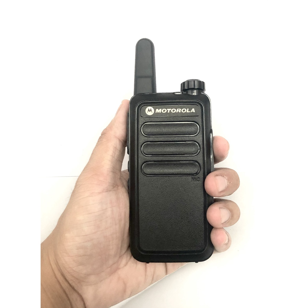 Bộ 02 Máy bộ đàm Motorola GP-218 (Siêu Nhỏ - Âm Thanh Lớn - Pin Dung Lượng Cao - Thiết Kế Nhỏ Gọn)