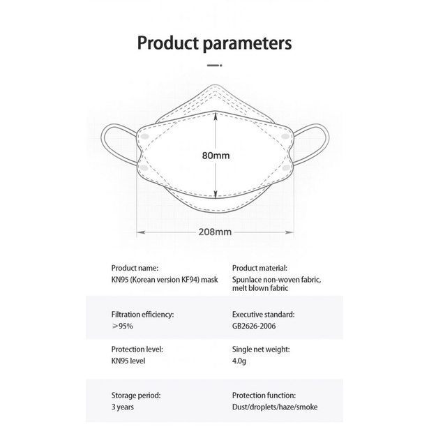 [Hàng mới về] Khẩu trang 3D phong cách Hàn Quốc tiện dụng | BigBuy360 - bigbuy360.vn