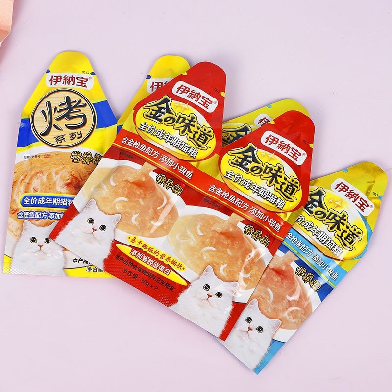 SÚP THƯỞNG ĐÔI CIAO INABA 30G*2 CHO MÈO