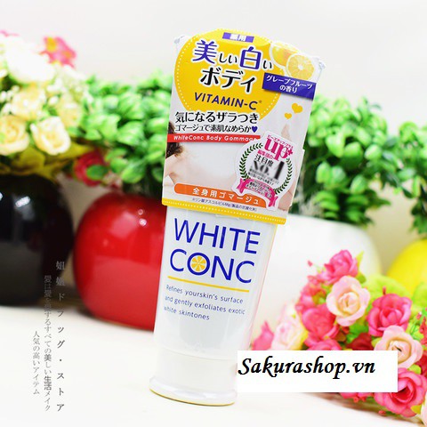 TẨY TẾ BÀO CHẾT VITAMIN WHITE CONC VITAMIN C CHÍNH HÃNG