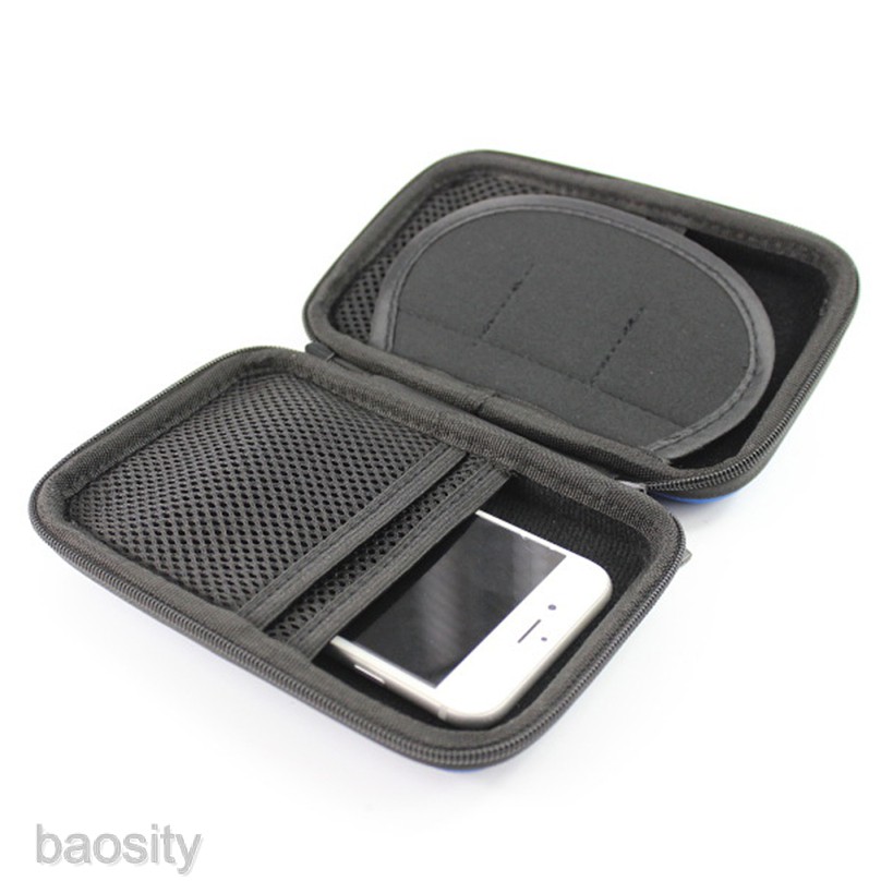 [BAOSITY] Slim External Drive Travel EVA Hard Protective Case Carrying Pouch Cover Bag