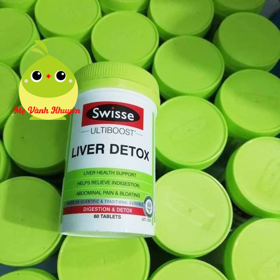 Bổ gan Swisse Ultiboost Liver Detox, Úc (60v/120v) | BigBuy360 - bigbuy360.vn