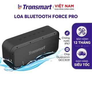 Loa Bluetooth 5.0 Tronsmart Force Pro Chống nước IPX7, Công suất 60W, hỗ trợ NFC, TWS - Kết nối 100 loa