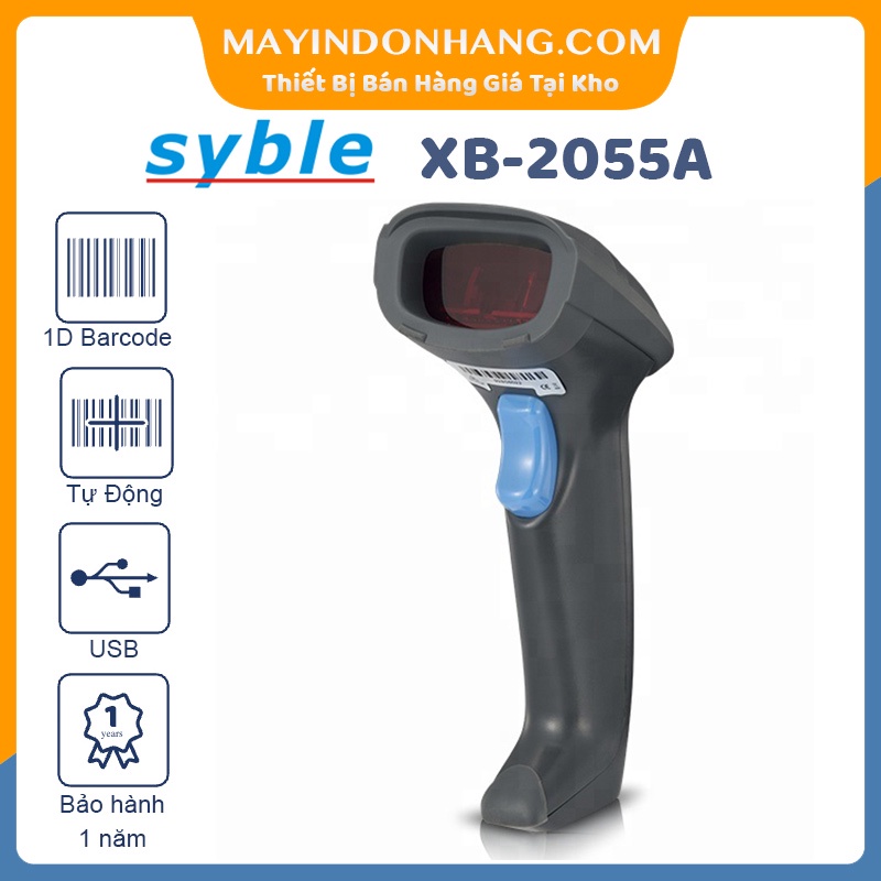 Máy đọc mã vạch Syble XB 2055A - AUTO Xả Kho Bán Lỗ