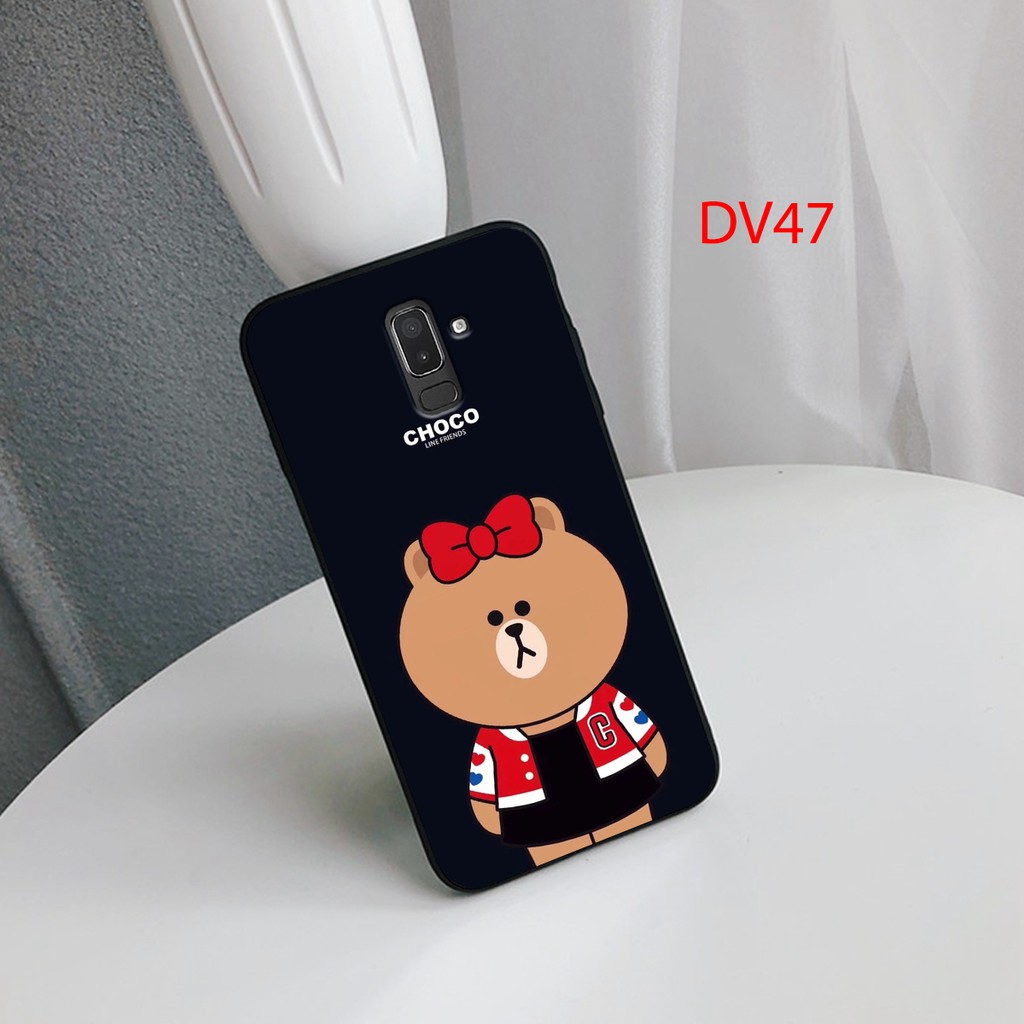 ỐP LƯNG SAMSUNG J8 - SAMSUNG J6 IN HÌNH GẤU CUTE