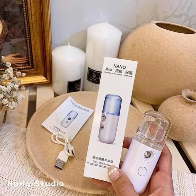 Máy xông mặt phun sương mini